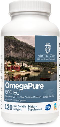 OmegaPure 600 EC™ – Omega-3 Heart & Brain Support (120 Softgels)