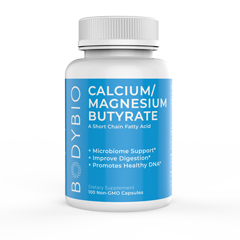 Calcium Magnesium Butyrate 100 Capsules | Gut Health Support | Tgenius LLC