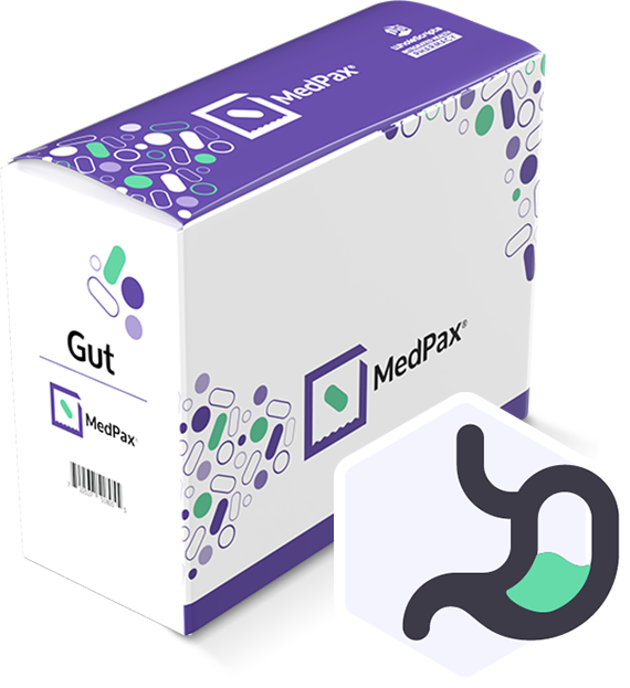 Gut Health Supplement for Digestive Support & Gut Balance | Tgenius MedPax