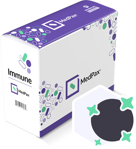 Immune Support Supplement Pack for Strong Immunity | Tgenius MedPax
