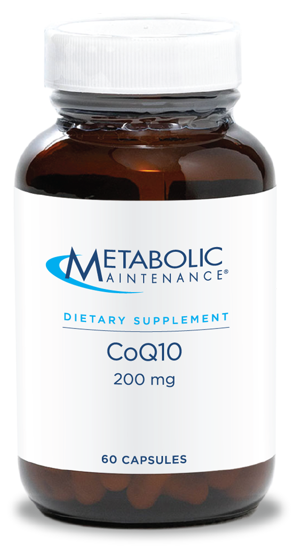 CoQ10 200 mg 60 Capsules – Heart, Energy & Cellular Health Support | TGenius LLC