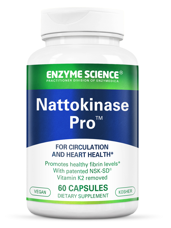 Nattokinase Pro 60 Capsules | Cardiovascular Enzyme Support | Tgenius LLC