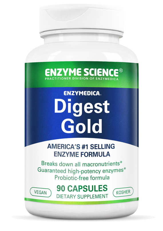 Digest Gold 90 Capsules | Advanced Digestive Enzyme Support | Tgenius LLC