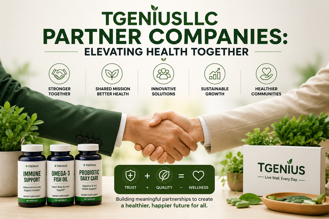 Tgeniusllc Partner Companies: Elevating Health Together