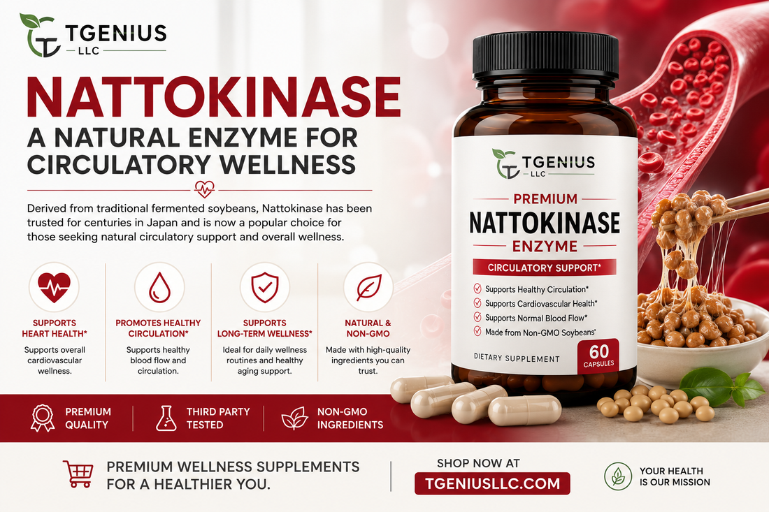Nattokinase Benefits: A Natural Enzyme for Circulatory Wellness