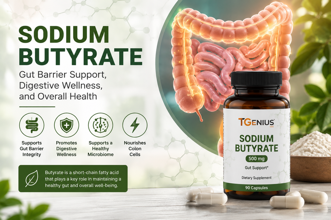 Sodium Butyrate Benefits: Gut Health & Microbiome Guide (2026)