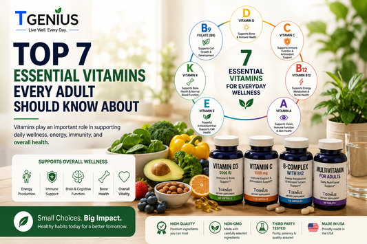 Top 7 Essential Vitamins Every Adult Should Know About
