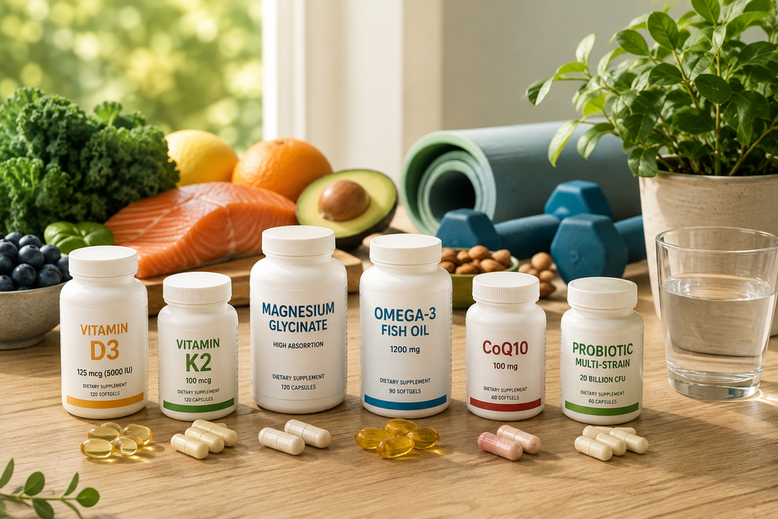 Best Supplements for Healthy Aging and Longevity: A 2026 Wellness Guide