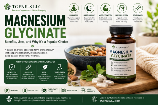 Magnesium Glycinate Benefits: Sleep, Relaxation & Complete Guide