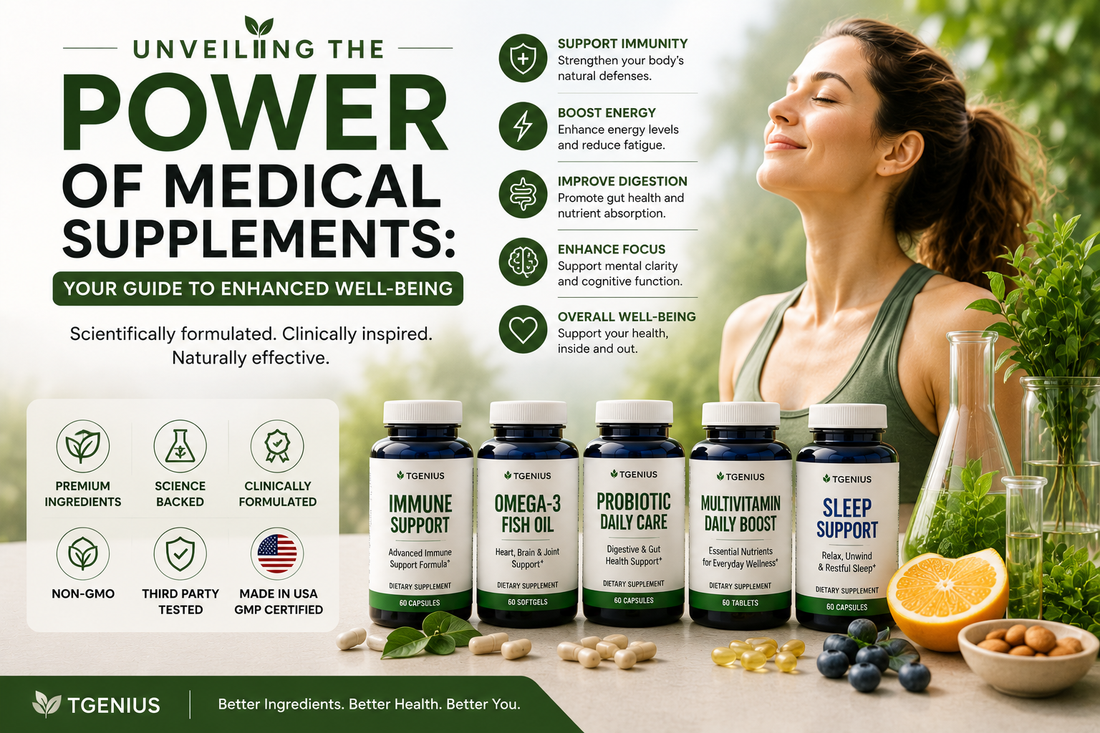 Unveiling the Power of Medical Supplements: Your Guide to Enhanced Well-being