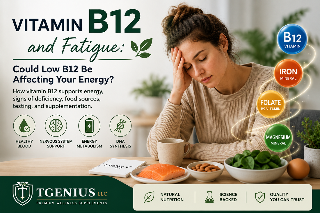 Vitamin B12 and Fatigue: Could Low B12 Be Affecting Your Energy?