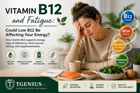 Vitamin B12 and Fatigue: Could Low B12 Be Affecting Your Energy?