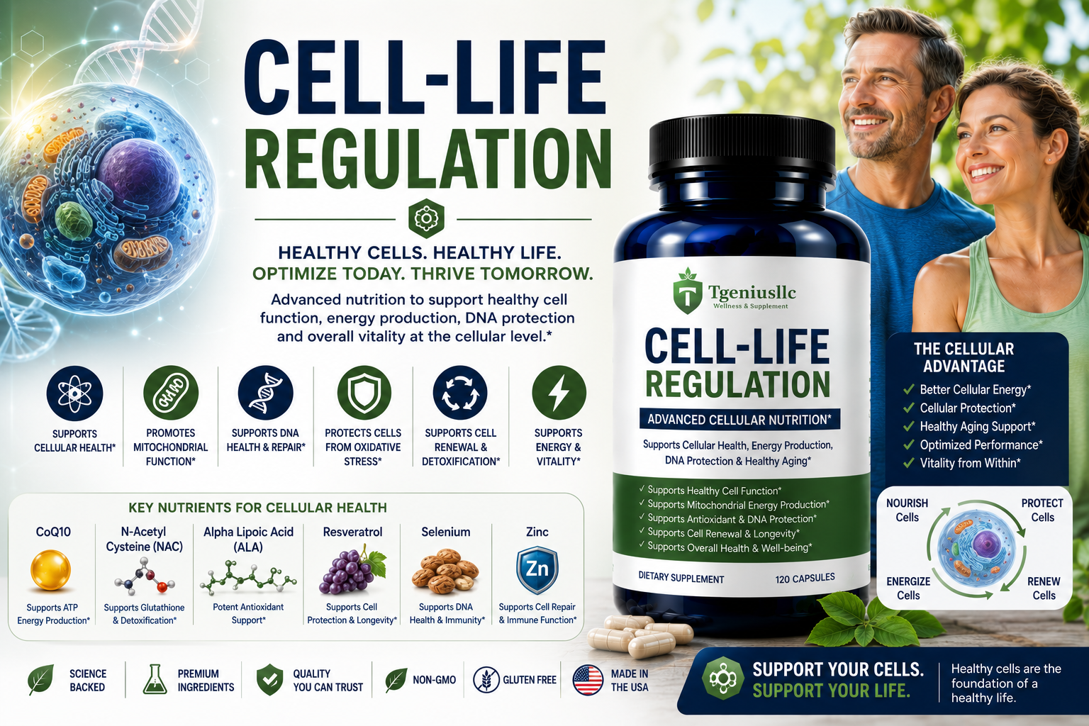 Cell-Life Regulation
