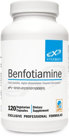Benfotiamine 120 Capsules vitamin B1 thiamine nerve support supplement