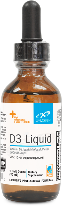 Vitamin D3 Liquid – Immune & Bone Support (1 fl oz)
