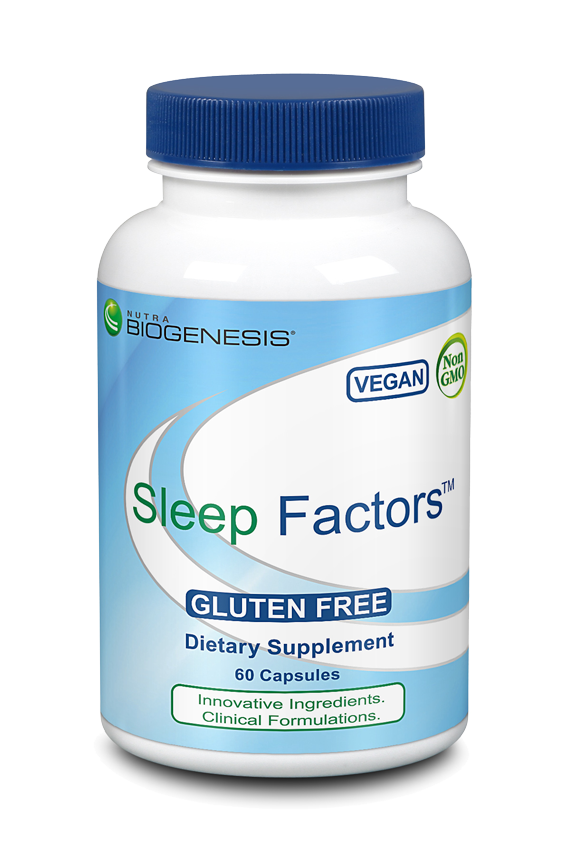 Sleep Factors 60 Capsules | Sleep & Relaxation Support | Tgenius LLC