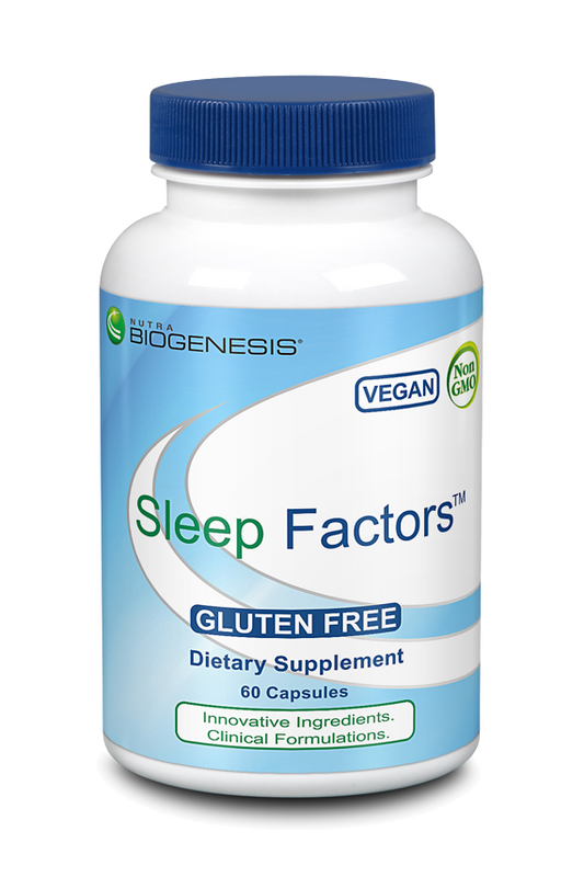 Sleep Factors 60 Capsules | Sleep & Relaxation Support | Tgenius LLC