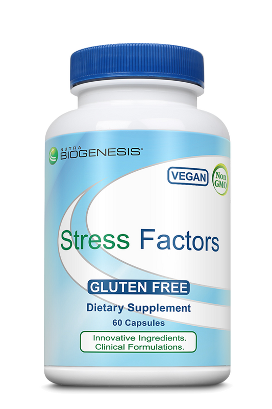 Stress Factors 60 Capsules | Relaxation & Wellness Support | Tgenius LLC