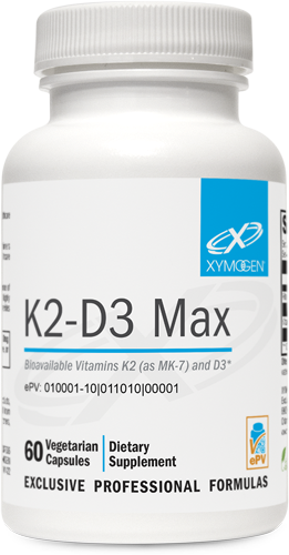 K2-D3 Max 60 Capsules | Vitamin K2 & D3 Support | Tgenius LLC