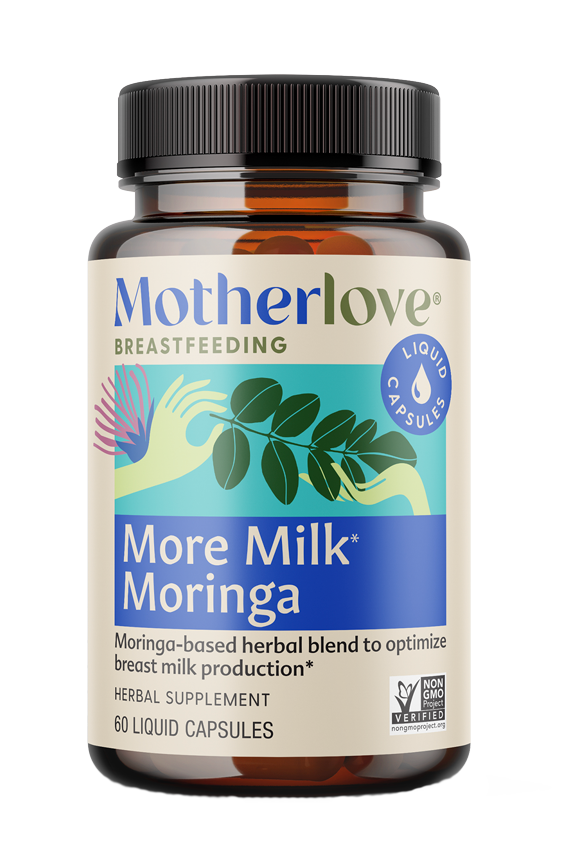More Milk® Moringa 60 Capsules | Premium Moringa Supplement | Tgenius LLC