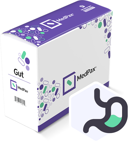 Gut Health Supplement for Digestive Support & Gut Balance | Tgenius MedPax