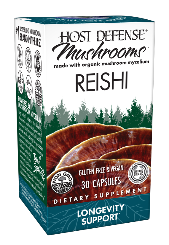Reishi 30 Capsules | Premium Reishi Mushroom Supplement | Tgenius LLC