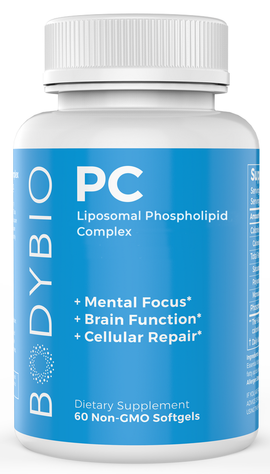 PC 60 Softgels – Phosphatidylcholine Cellular & Liver Wellness Support | TGenius LLC