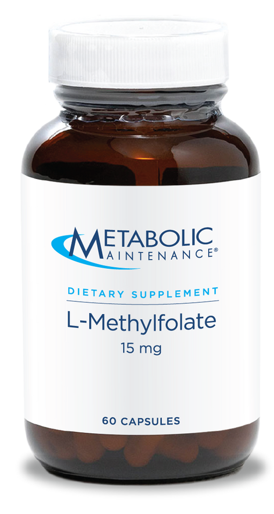 L-Methylfolate 15 mg 60 Capsules – Methylated Folate, Cognitive & Wellness Support | TGenius LLC