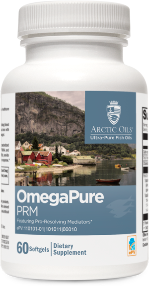 OmegaPure PRM 60 Softgels | Premium Omega-3 Fish Oil Supplement | Tgenius LLC