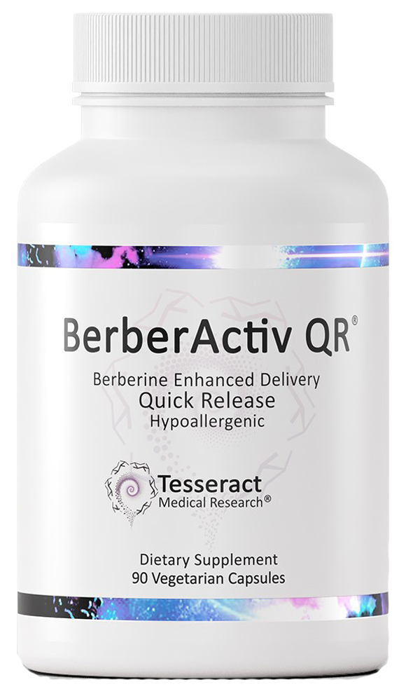 BerberActiv QR 90 Capsules | Advanced Berberine Support | Tgenius LLC