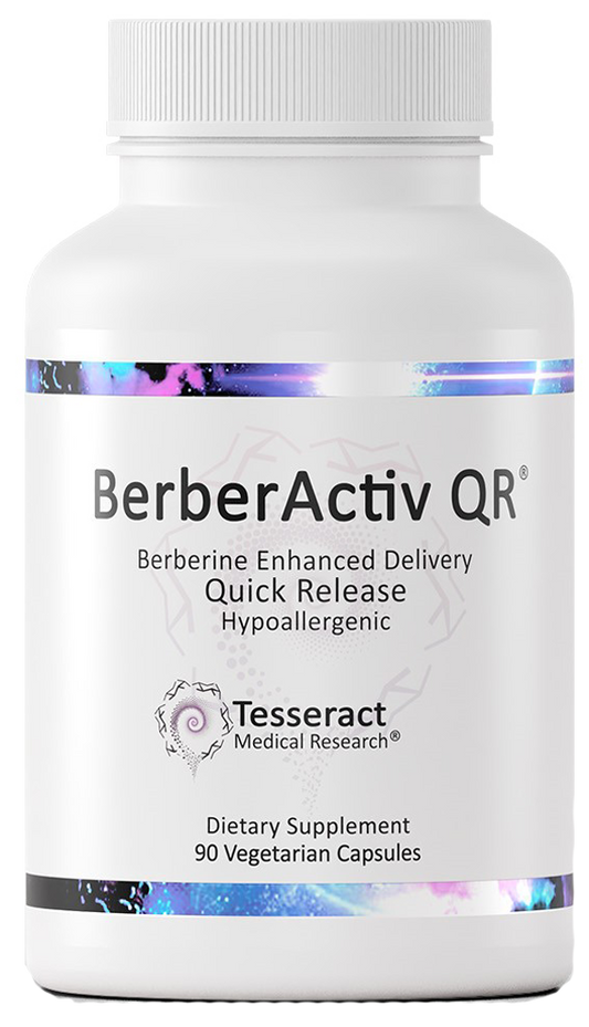 BerberActiv QR 90 Capsules | Advanced Berberine Support | Tgenius LLC