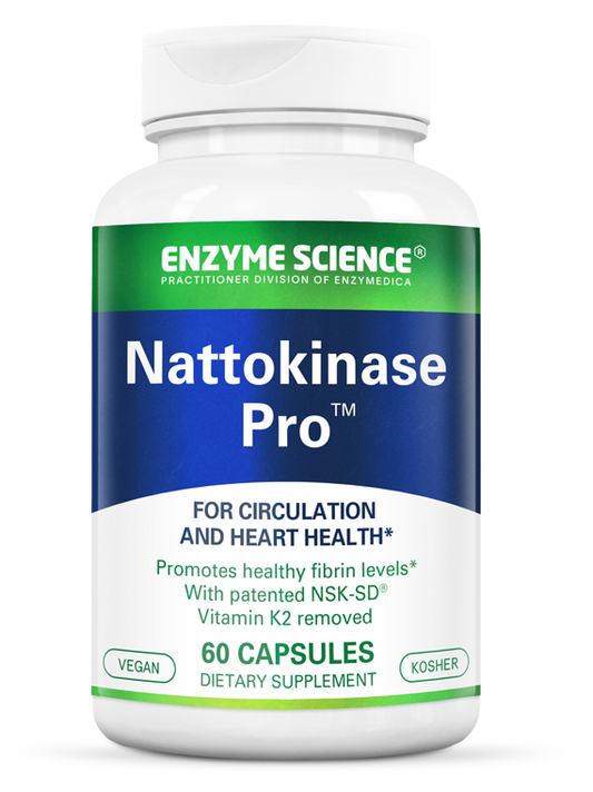 Nattokinase Pro 60 Capsules | Cardiovascular Enzyme Support | Tgenius LLC