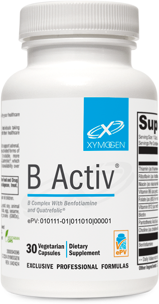 B Activ® 30 Capsules | Activated Vitamin B Complex for Energy & Brain Support