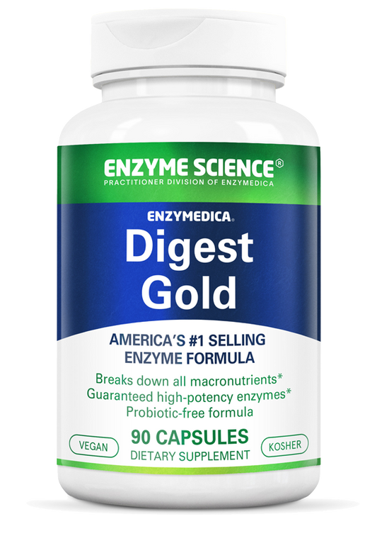 Digest Gold 90 Capsules | Advanced Digestive Enzyme Support | Tgenius LLC