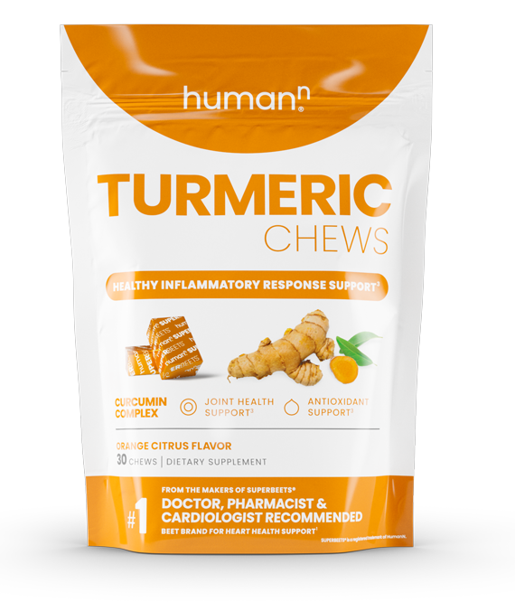 Turmeric Chews Orange Citrus 30 Chews | Antioxidant Wellness Support | Tgenius LLC